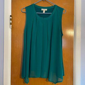 Dana Buchman long flowy tank top size large